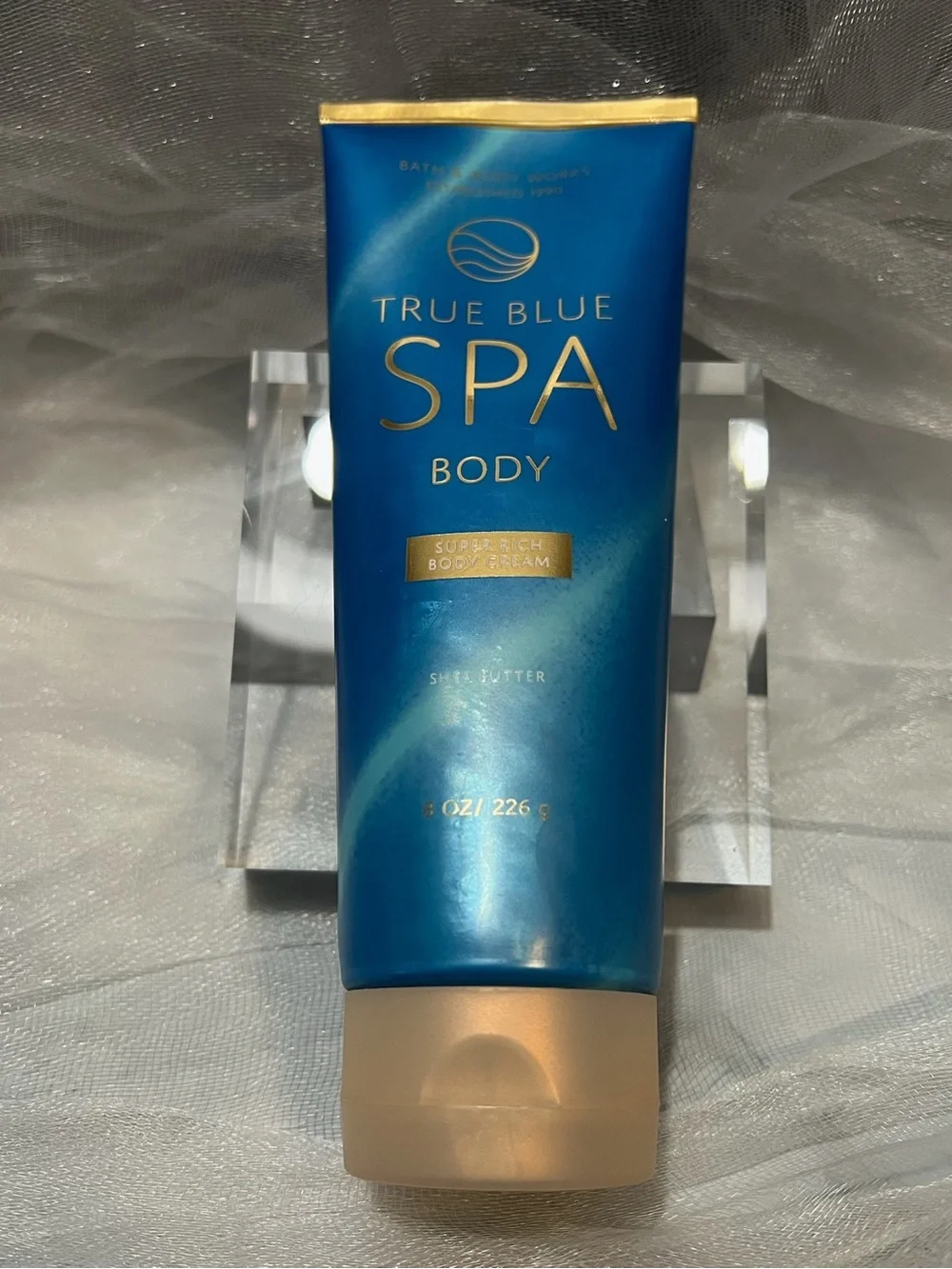 Set of 3 Bath & Body Works True Blue Super Rich Body Cream Foot Scrub (FL1088)